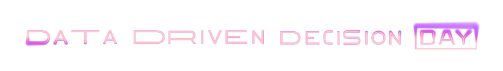 Data Driven Decision Day - logo transparente